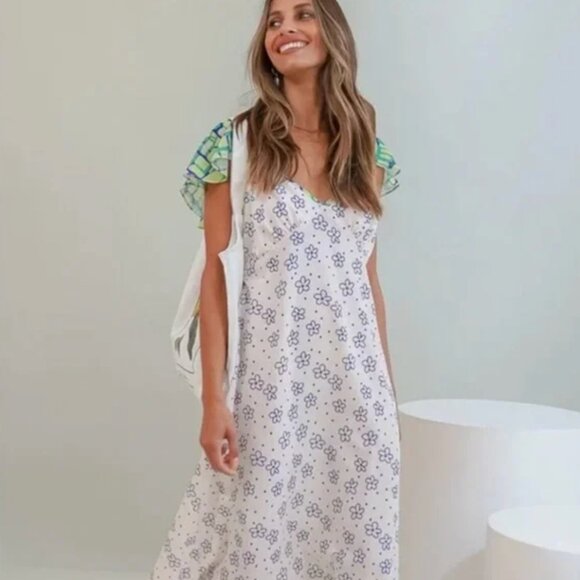 VRG GRL Floral Dress Sz AUS 10 / US 6 - Picture 1 of 9